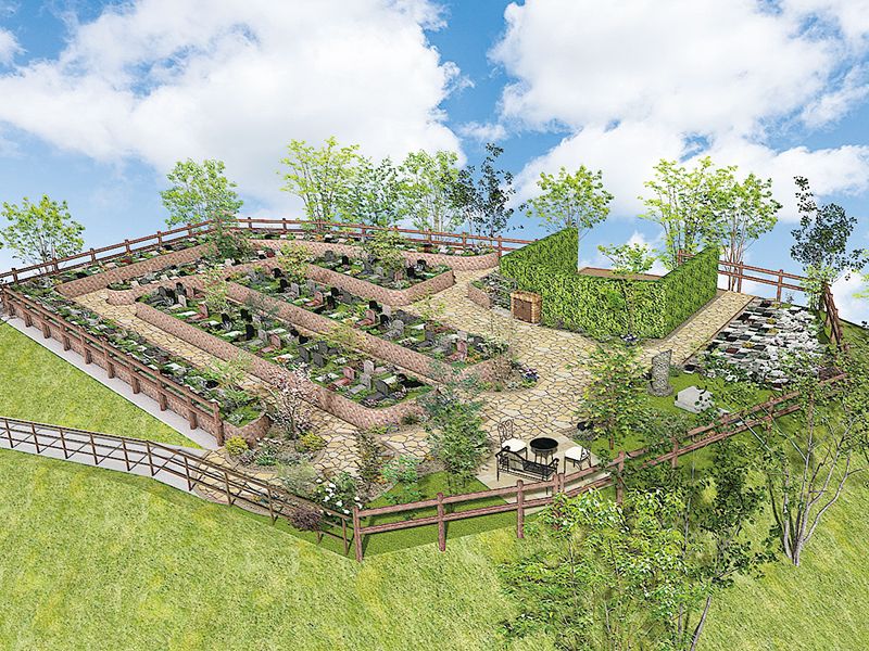 みしま望嶽の丘霊苑 結の杜