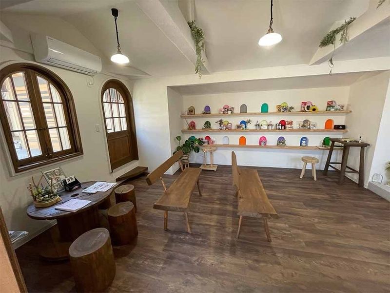 蔡華寺ペット葬儀館内