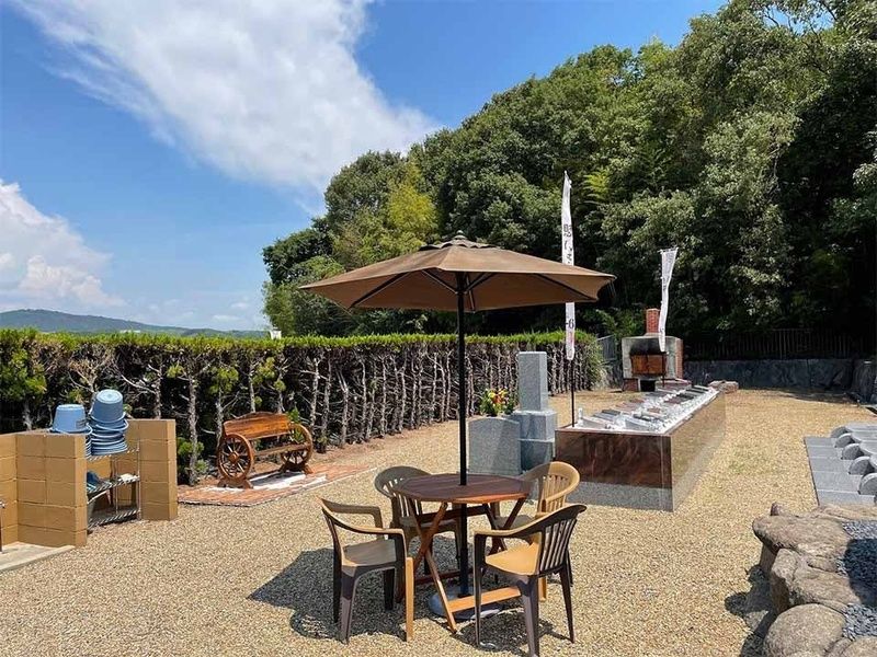 『想華壇』区画内