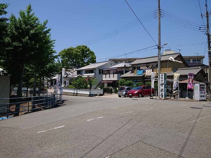 妙栄寺 進入路①