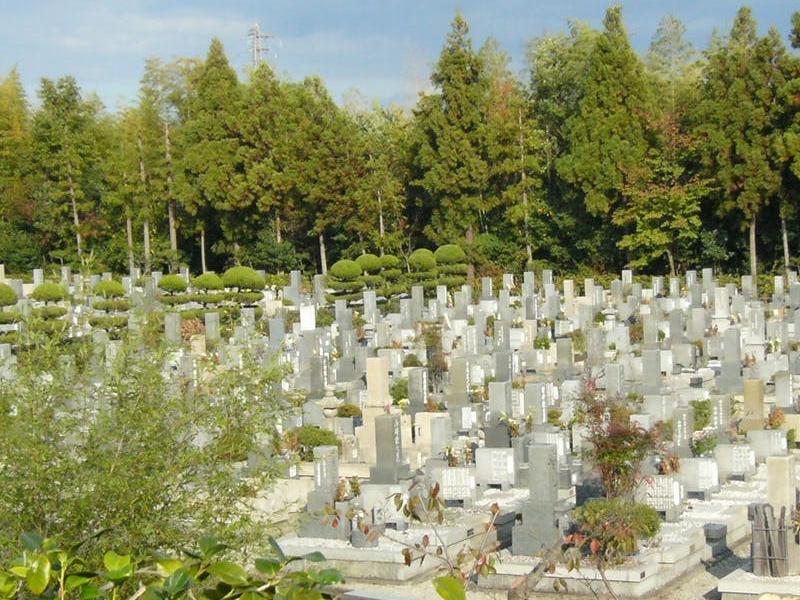 墓域は木々や緑に包まれた、心安らぐ環境です