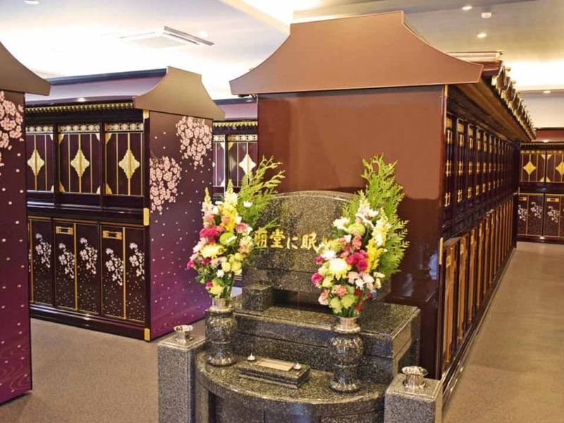 １階屋内納骨壇（2022年4月完成）