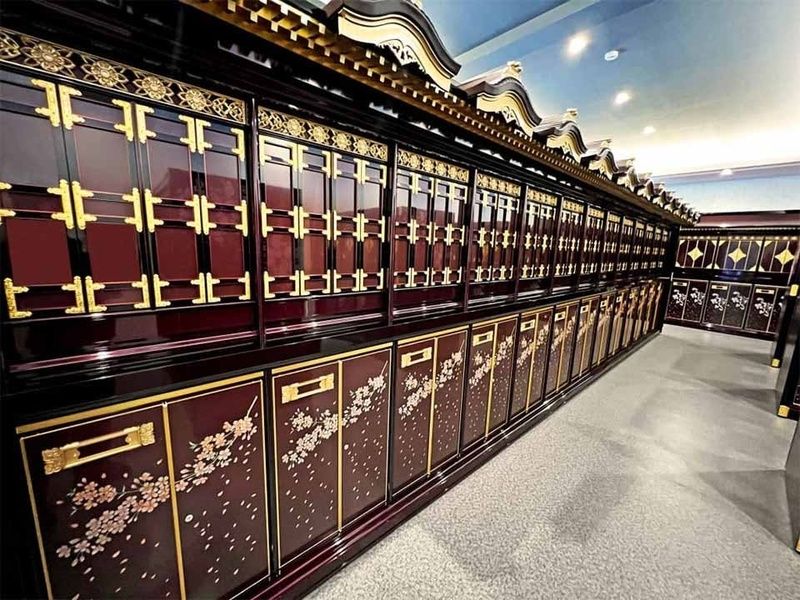 １階屋内納骨壇（2022年4月完成）