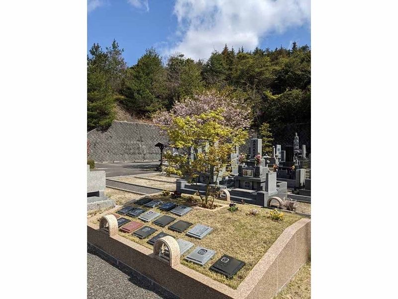 １区画に２霊まで納骨可能