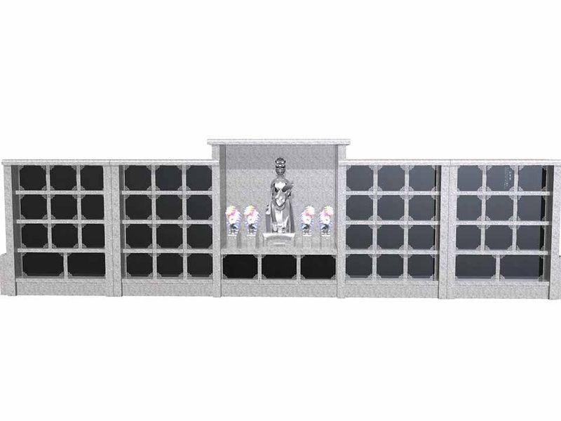 太白区エリア 個別永代供養墓【洗心の塔】（イメージ図）