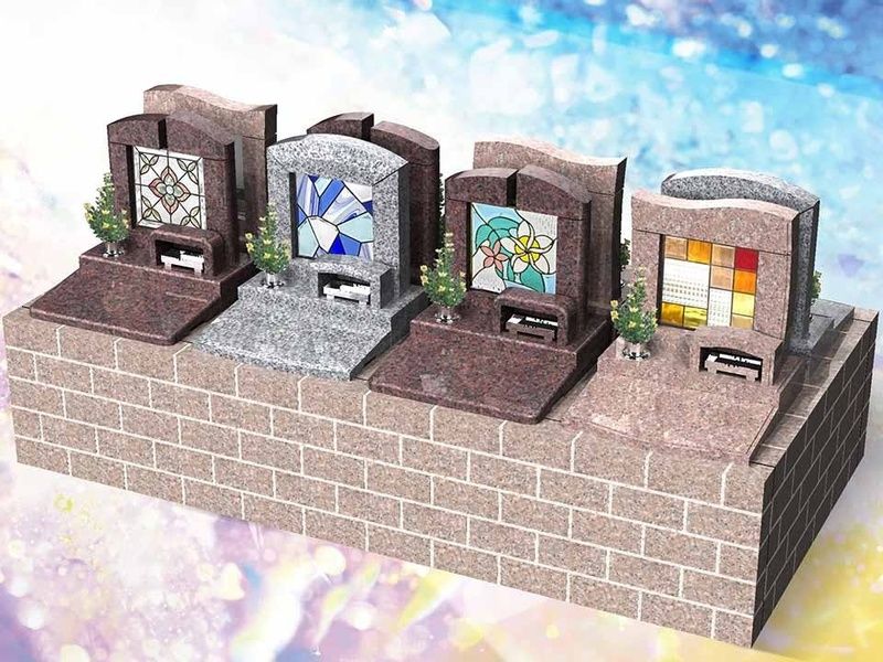 ステンドグラス専用区画