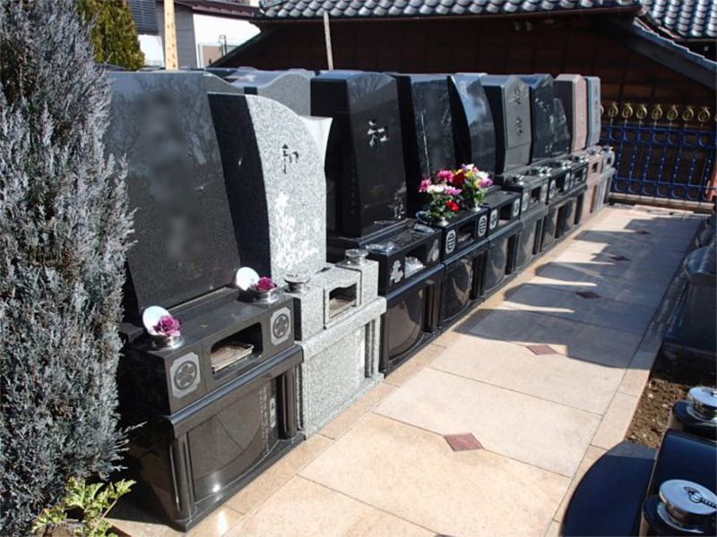 聖和苑　区画整備された墓域