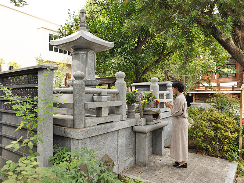 つむぎの森・幸國寺樹木葬