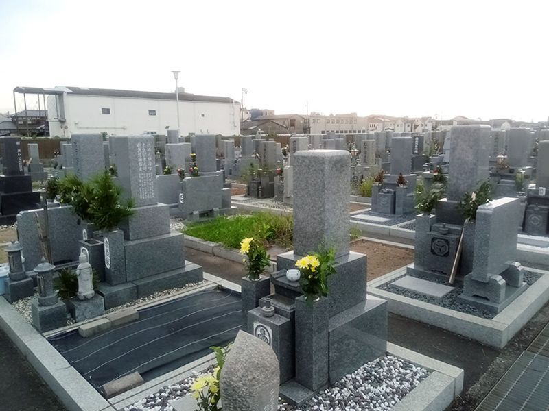 泉大津市　板原公園墓地