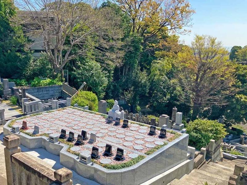 横浜慶珊寺樹木葬墓地第3期