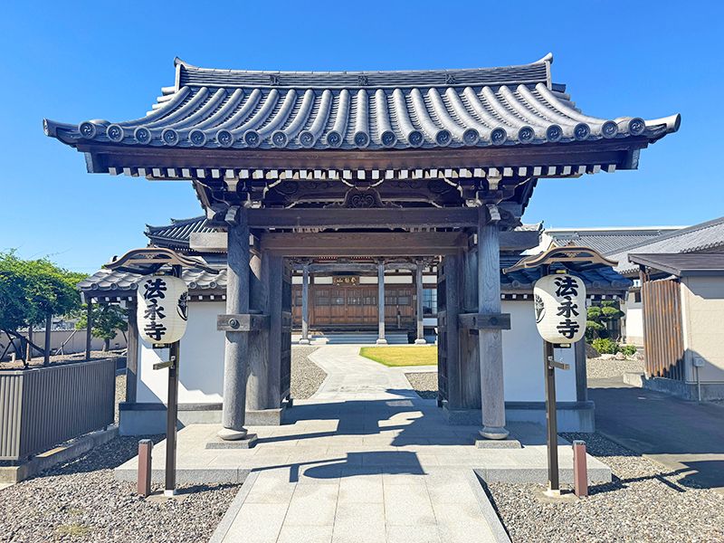 法永寺 のうこつぼ