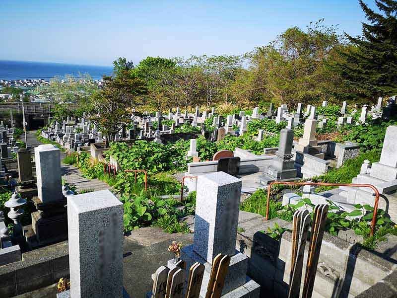 小樽市営 銭函墓地