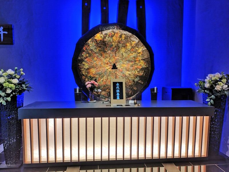 月輪山 千光寺 月の廟庭