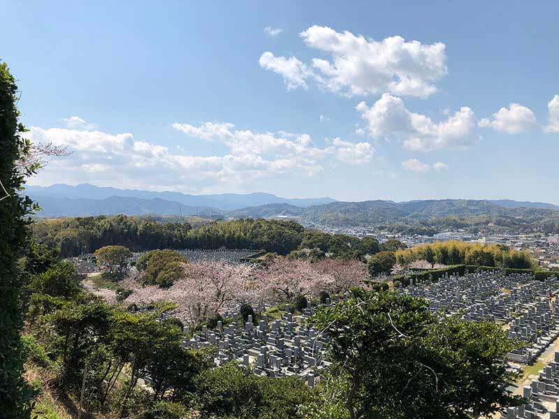 今治市営 大谷墓地　整備の行き届いた墓地