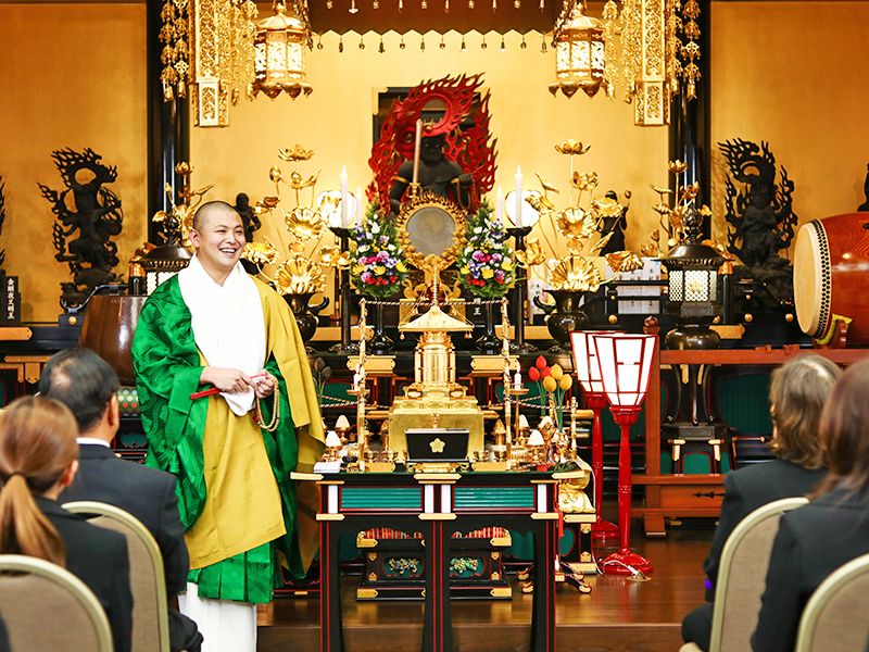 ご縁を大切に、人と人を温かく繋ぐお寺です