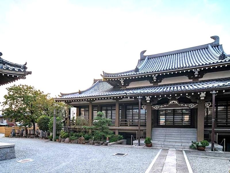 寿命寺 池田龍聖御廟