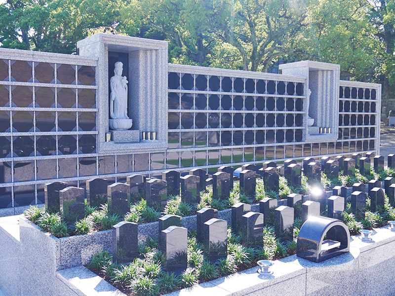 津市永代供養墓霊園 四天王寺