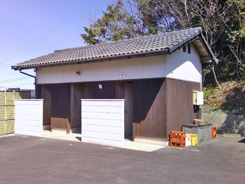お手洗いです。