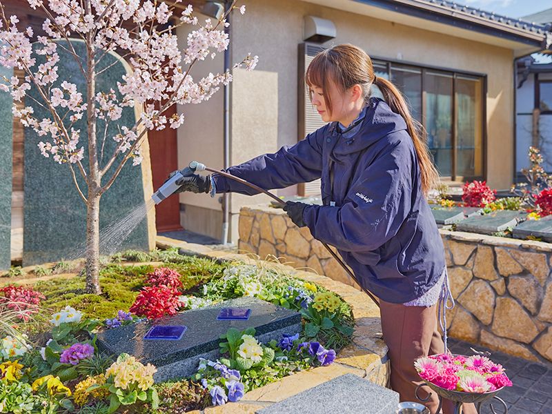 流山市 樹木葬「彩華」