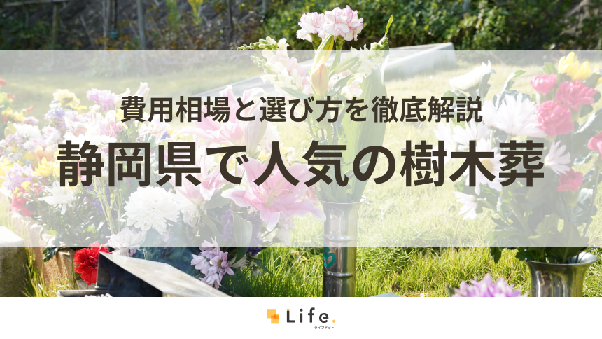 【解説付き】静岡県で人気の樹木葬20選！費用相場と選び方を徹底解説