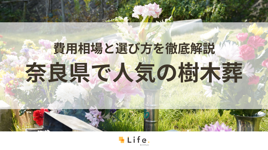 【解説付き】奈良県で人気の樹木葬ランキング！費用相場と選び方を徹底解説