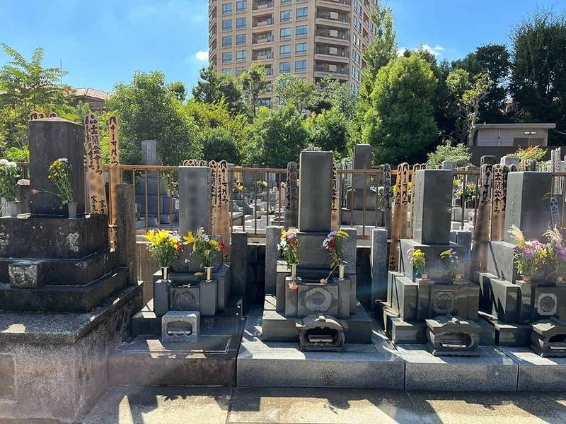 墓地風景