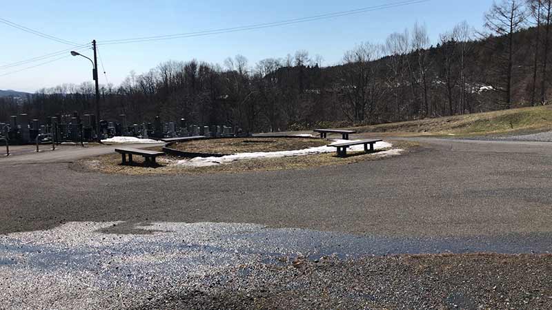 三笠市清住墓地