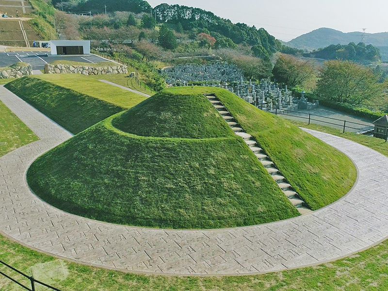 古墳型永久墓
