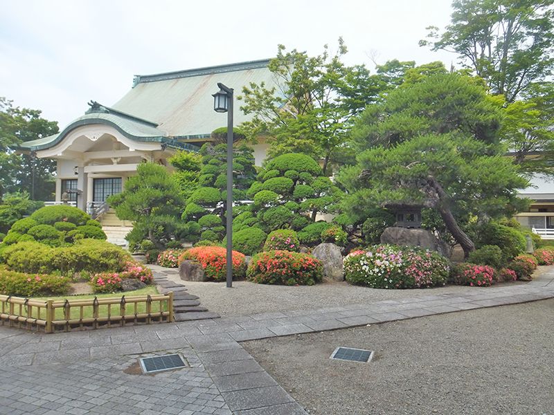 管理の行き届いた庭園