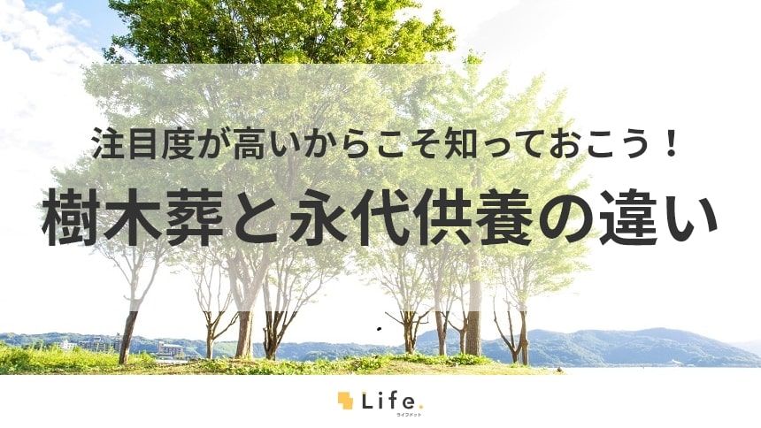 【樹木葬　永代供養】アイキャッチ