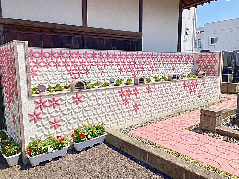 桜と金木犀の樹木葬 全景