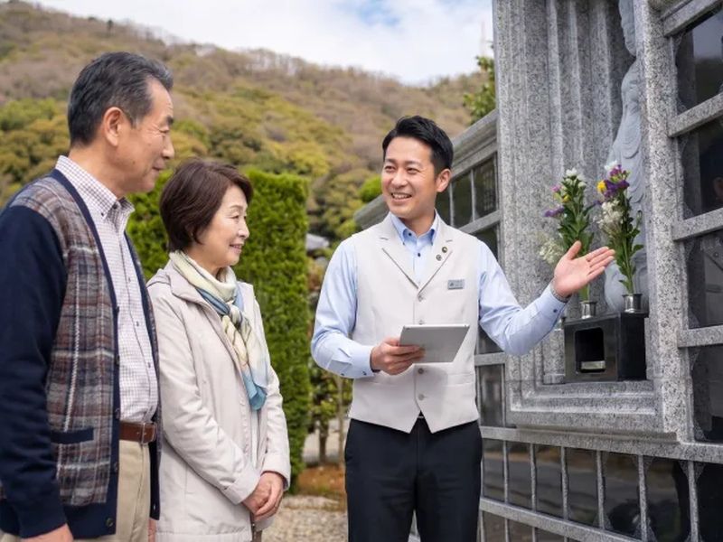 担当者が皆さまのお墓に関するご相談を承ります。