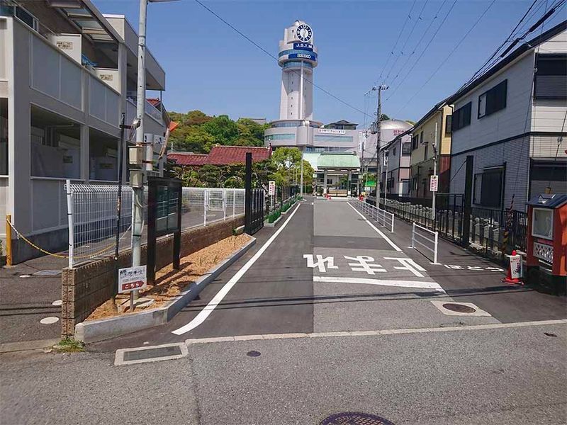 長寿院 南 進入路