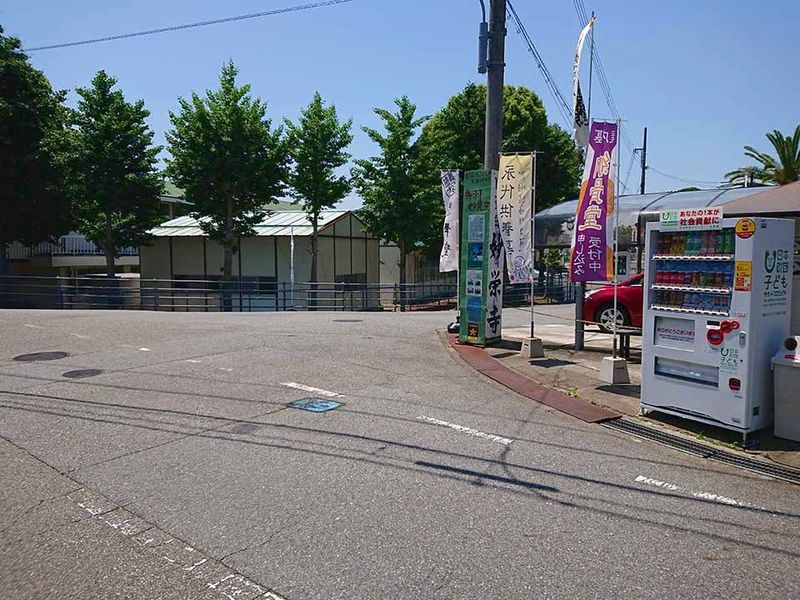 妙栄寺 進入路②