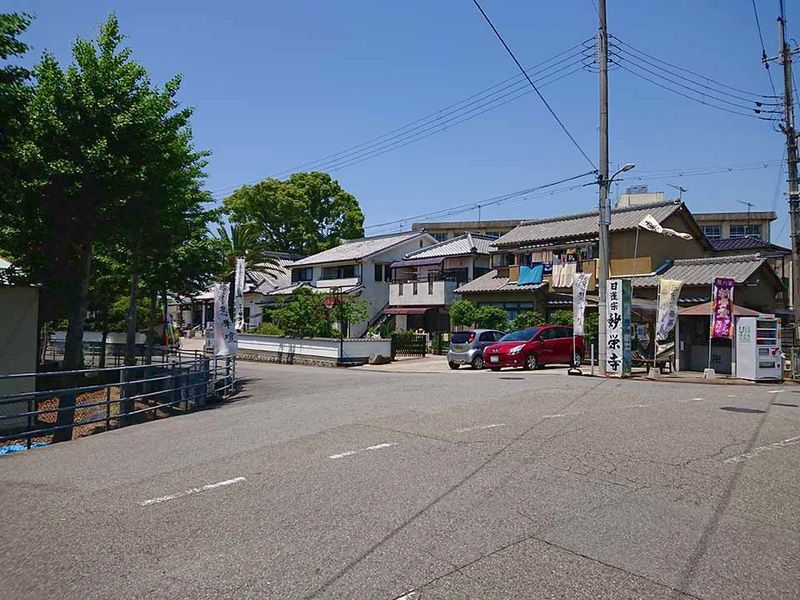 妙栄寺 進入路①