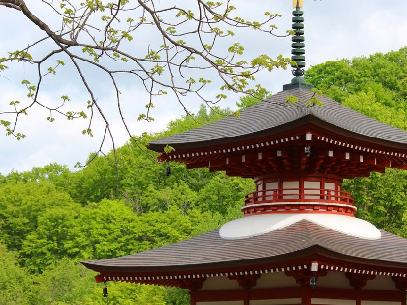 大自然に囲まれた場所でご安息いただけます