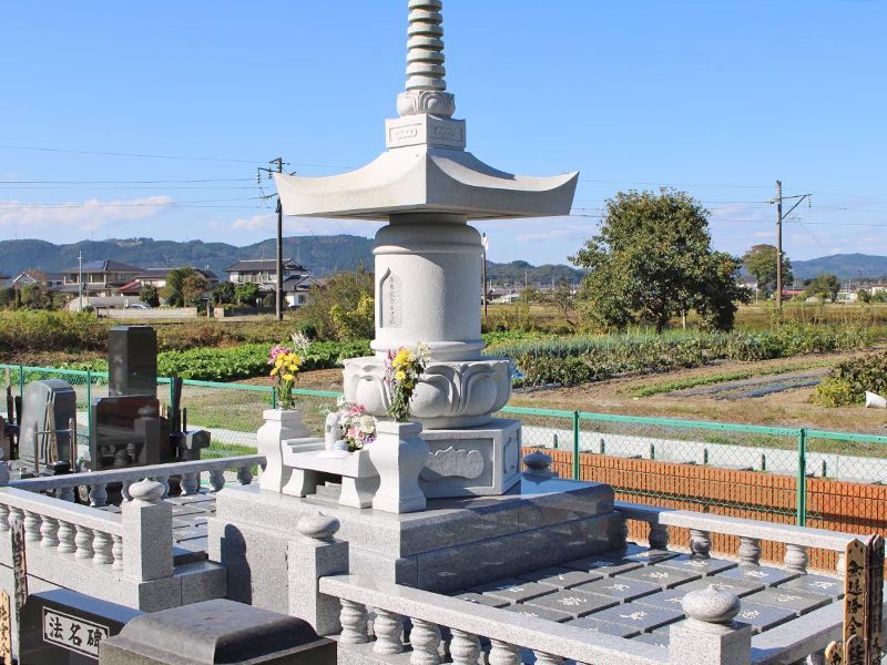 徳成寺墓地