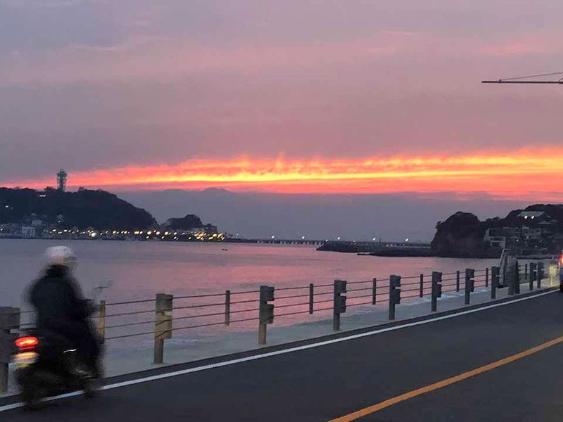 鎌倉 七里ガ浜 夜景