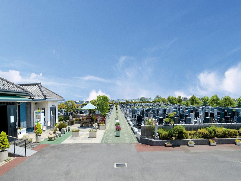 しらこばとメモリアルパークの全景