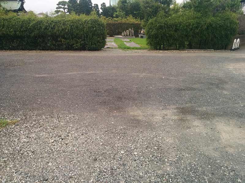 安立寺　ゆとりがある敷地