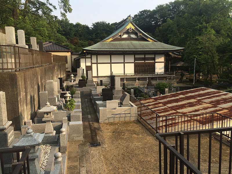 永勝寺　和型墓石