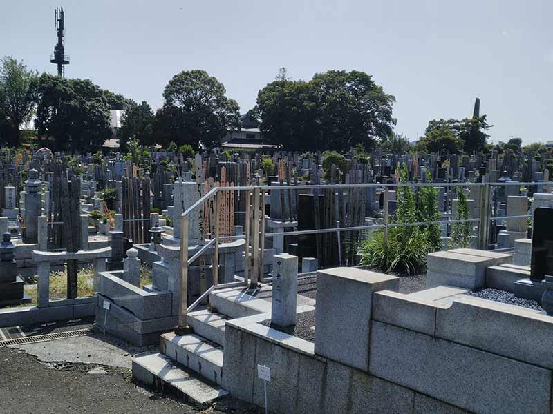 大本山 總持寺（総持寺）　一般墓域風景