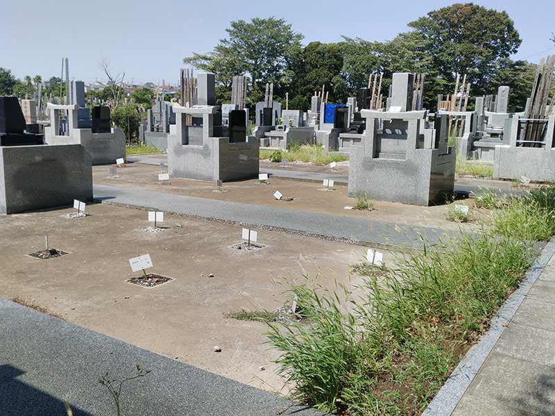 大本山 總持寺（総持寺）　区画整理された墓域