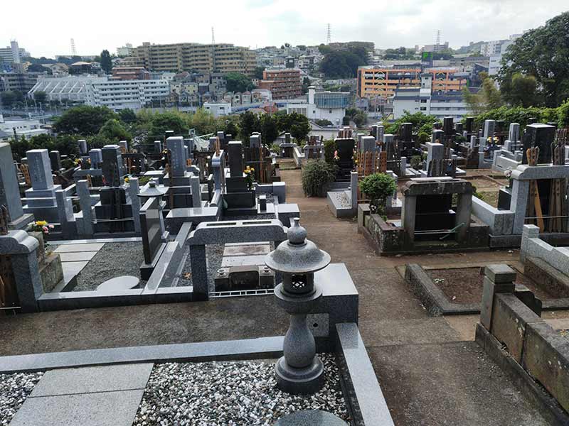 妙秀山 樹源寺　一般墓域風景