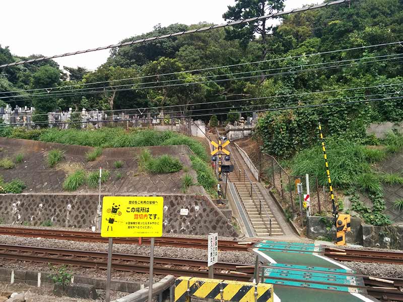 妙秀山 樹源寺　高台にある墓域