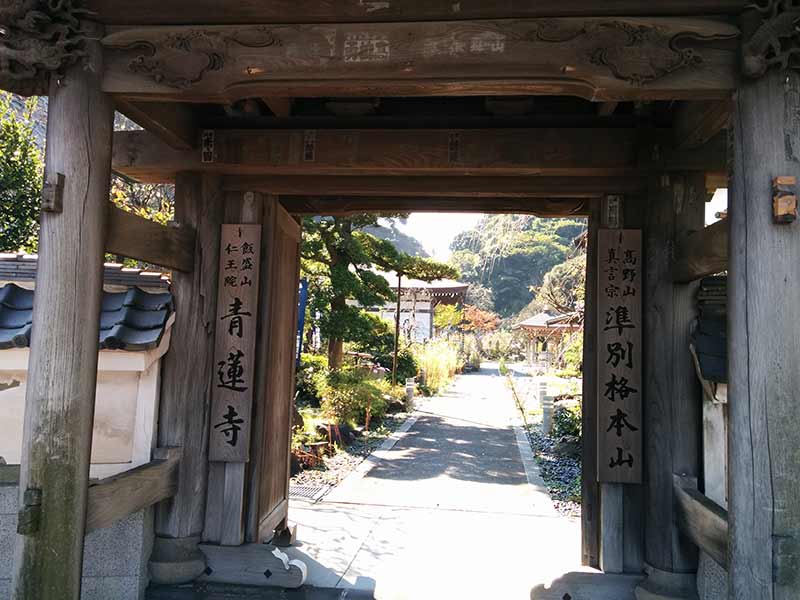 飯盛山仁王院 鎖大師青蓮寺　山門