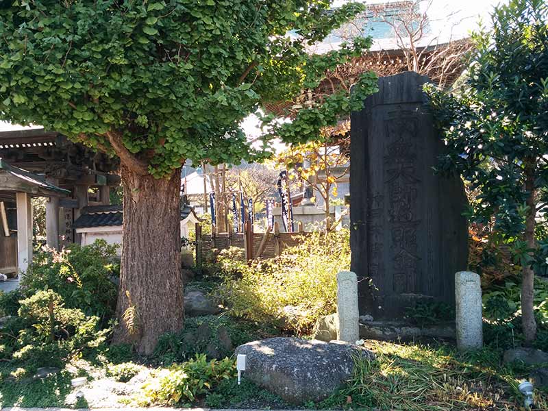 飯盛山仁王院 鎖大師青蓮寺　趣のある境内風景