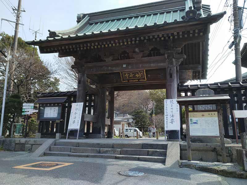 妙本寺　総門