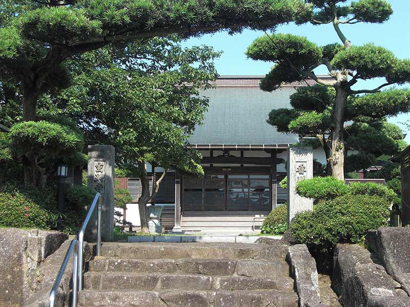 玄珊墓苑　併設された寺院