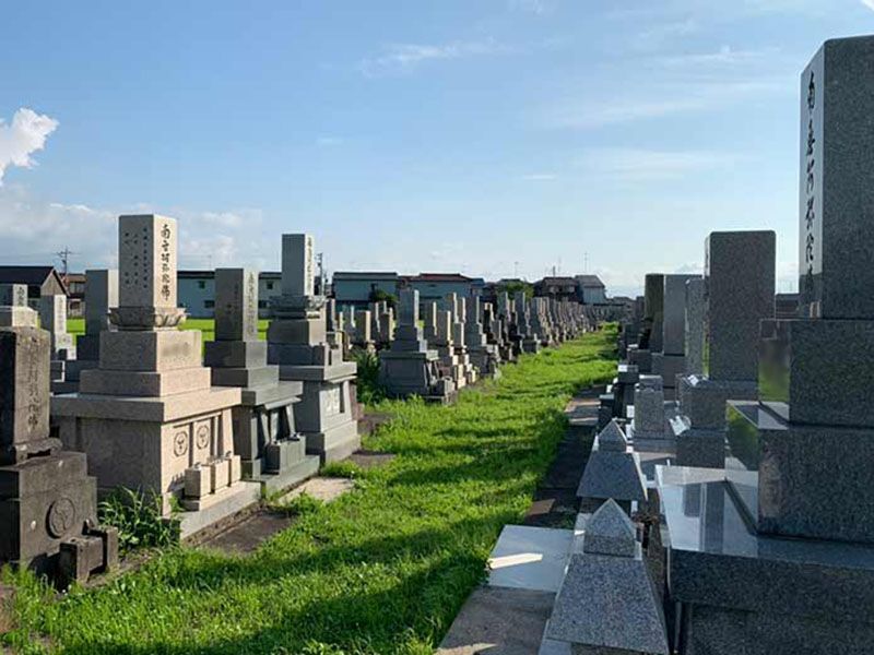 高岡市営 戸出墓地